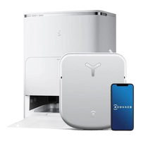  ECOVACS/科沃斯 X2 OMNI 强劲吸力清洁 扫拖一体机器人 自动垃圾收集器
