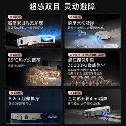 追觅 RVS55DE 超薄上下水版 扫拖一体机