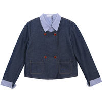  Betu/百图 假两件设计 女士短外套