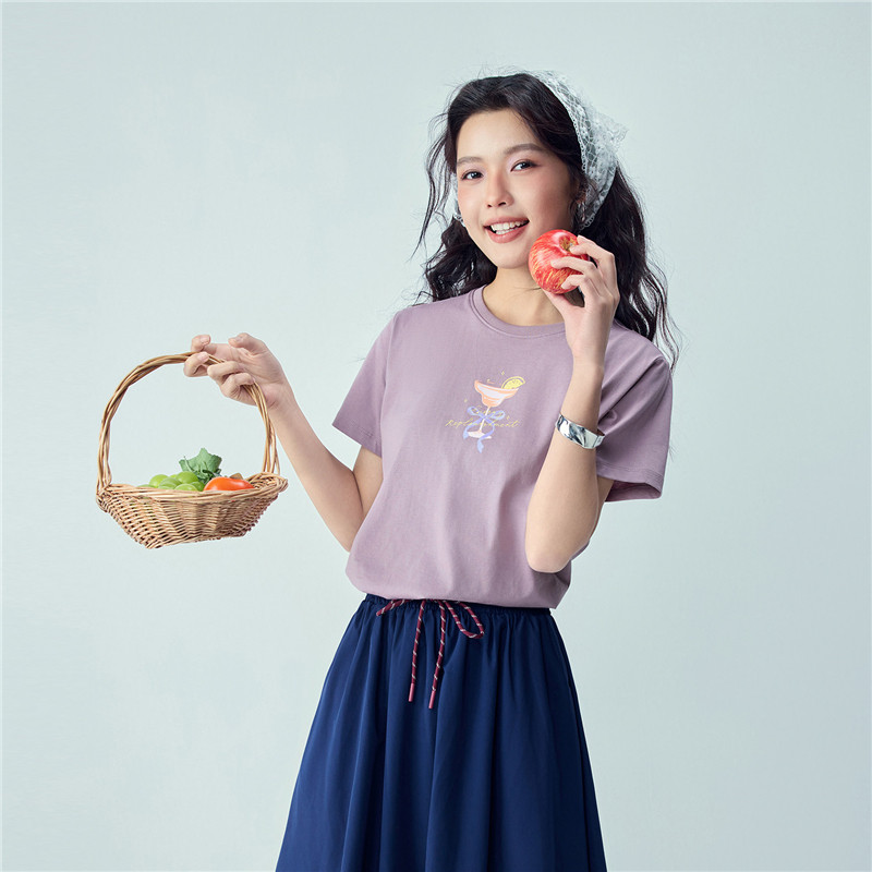 17 紫色(印花)