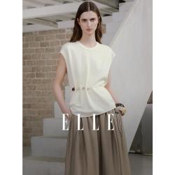 ELLE 女士无袖T恤 L9CTC01102A1