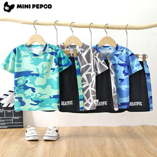  PEPCO/小猪班纳 速干 儿童短袖套装