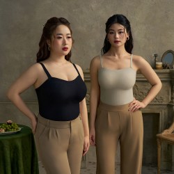 EMMA ROSE 透气 女士吊带背心 胸垫