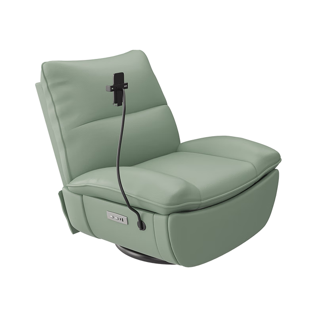 乐歌 360°旋转 电动功能休闲单人沙发