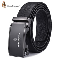 移动端、京东百亿补贴：暇步士 男士自动扣真皮腰带 125cm