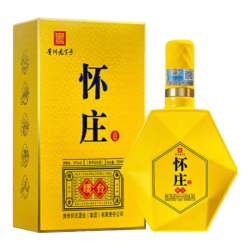 怀庄 纯粮食坤沙 酱香型白酒  礼盒装 53%vol 500mL