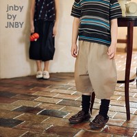 江南布衣 童装七分裤落裆宽松休闲简约春夏男女童儿童jnbybyjnby