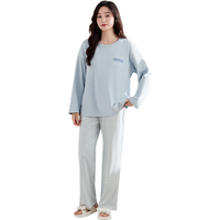 Langsha/浪莎 防凸点 女士家居服套装