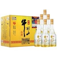 牛栏山二锅头百年流金岁月白酒清香型 40度400ml*6整箱装