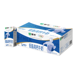 蒙牛 低脂高钙牛奶 250ml*21盒*2箱