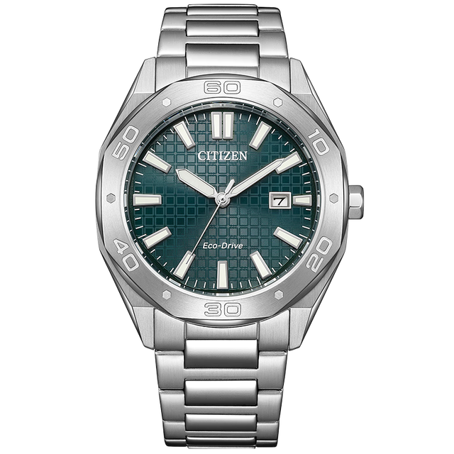 CITIZEN 日韩光动能钢带商务男表 BM7630-80X