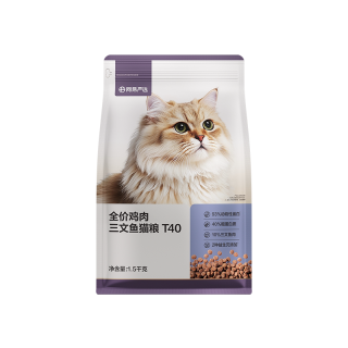 今日必买：网易严选 T40全价全期猫粮猫粮 1.5kg
