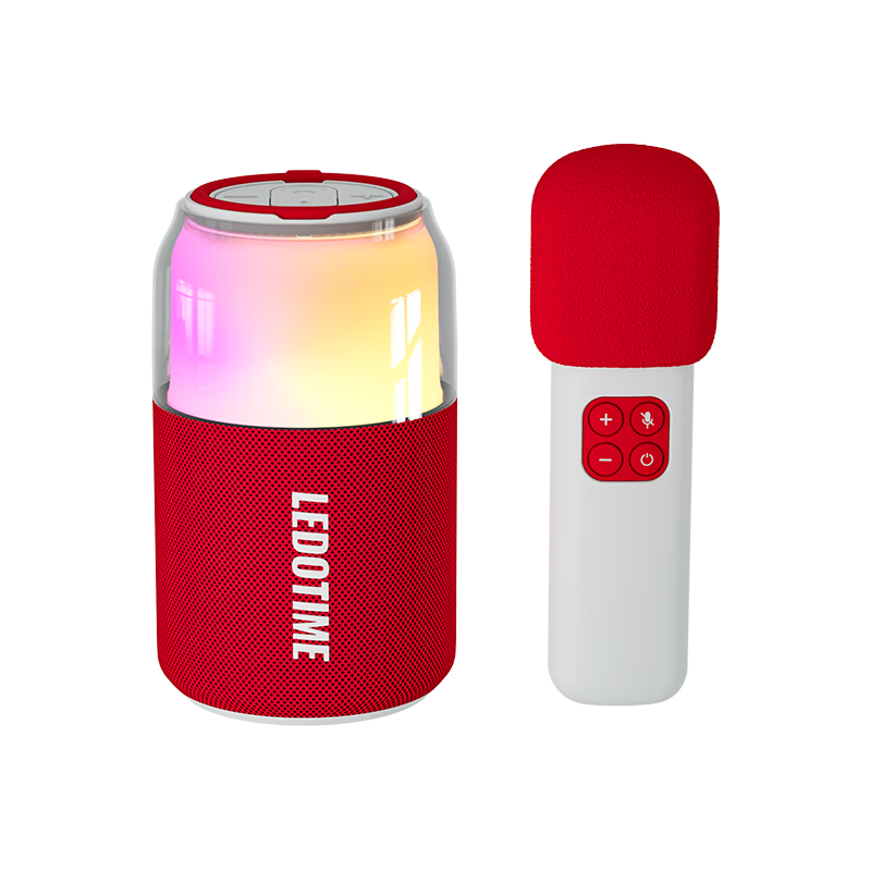  乐毒 可连电视 麦克风音响一体机