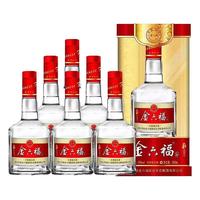 金六福 美福 福禄双全 50%vol 浓香型白酒 500ml*6瓶 整箱装