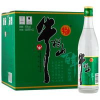 Niulanshan 牛栏山 陈酿白酒 43%vol 浓香型白酒 500ml*12瓶 整箱装