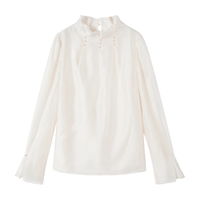  X.YING/香影 网纱蕾丝 女士衬衫