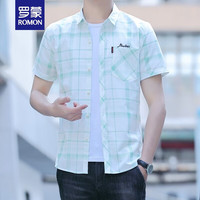 ROMON/罗蒙 韩版潮流修身 男士衬衫