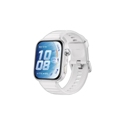 华为 WATCH FIT 5 Pro 智能手表 44.5mm 冰川白 氟橡胶表带