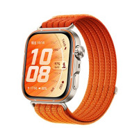 PLUS会员、国家补贴：华为 WATCH FIT 5 Pro 智能手表 44.5mm 丹霞橙 橙色渐变尼龙表带