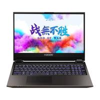 Hasee 神舟 战神TX8-CU5DK 16.1英寸 游戏本 黑色(酷睿i5-10400、RTX 2060 6G、16GB、256GB SSD、1TB HDD、1080P、IPS、144Hz）