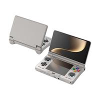 AYNTHOR双屏翻盖掌机游戏机安卓掌机双OLED屏 灰彩 SD 8GEN2版 12+256G