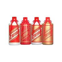 红川特曲全家福500ml*4浓香型白酒纯粮 口粮酒甘肃特产