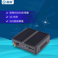 盈驰 迷你主机电脑微型台式MINI小型工控机单网口双网口双串口HTPC便携J1900/N2920/N2830/J1800