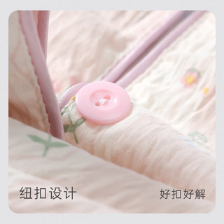  宫蝶 凉感 女士睡衣 胸垫