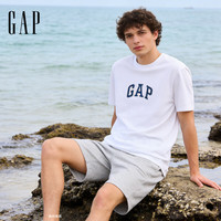 Gap/盖璞 纯棉 男士短袖T恤 L 美码 XL亚洲码185/104A 白色