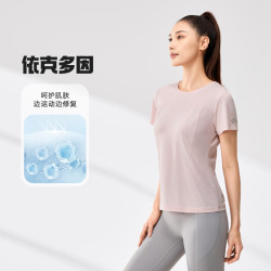 361° 运动T恤女夏季透气运动短袖