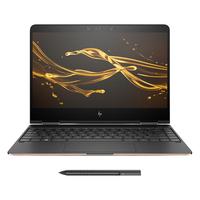 HP 惠普 幽灵Spectre X360 13 七代酷睿版 13.3英寸 变形轻薄本 黑色(酷睿i5-7200U、核芯显卡、8GB、256GB SSD、1080P、1DG08PA)