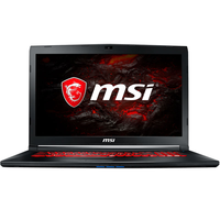 MSI/微星 GTX1050TI 4G 游戏笔记本电脑+背光键盘+GTX1050TI 4G+1T+128GSSD 酷睿i7-7700HQ GTX1050 4G 黑色 8GB 1TB