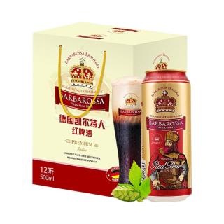 BARBAROSSA 凯尔特人 红啤酒 500ml*12听