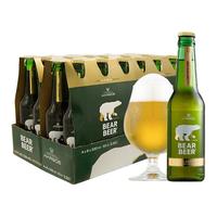 BearBeer 豪铂熊 拉格啤酒 330ml*24听