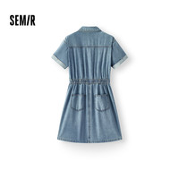 Semir/森马 收腰 女士牛仔连衣裙