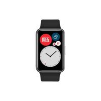 华为 WATCH FIT 1.64英寸AMOLED屏 曜石黑 智能手表