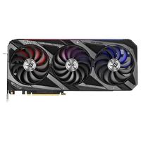ROG 玩家国度 STRIX-RTX 3060Ti-O8G-V2-GAMING LHR 显卡 8GB 黑色 锁算力版