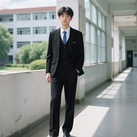 PLAYBOY/花花公子 英伦风 男士西服套装