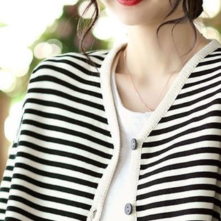  子牧棉麻 棉麻材质 女士开衫上衣