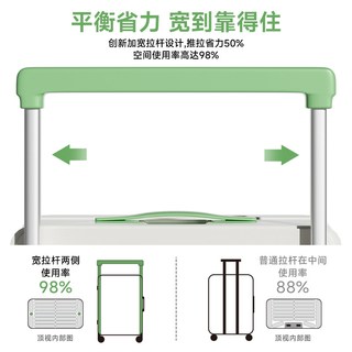  凡思美 前开口大容量 行李箱