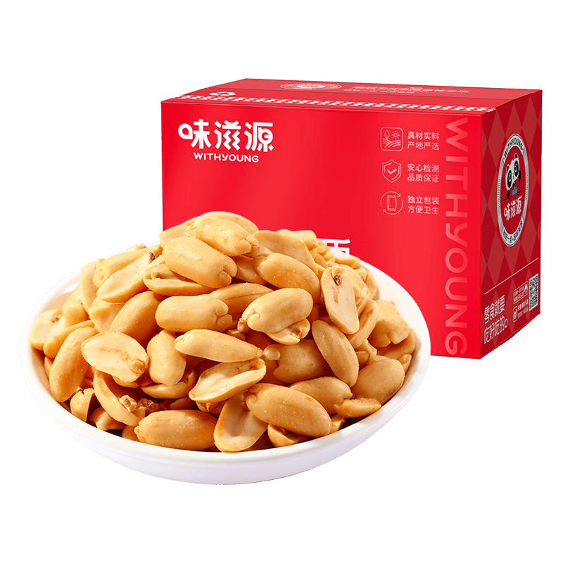  weiziyuan/味滋源 独立包装 脱油花生