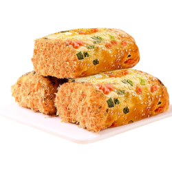 美玏 咸味乳酪夹心 香葱肉松面包