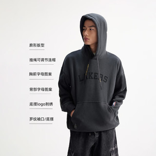  JACK&JONES/杰克琼斯 NBA联名款 男士卫衣 E44黑砂色 S （170）