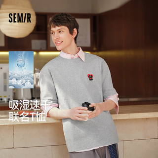  Semir/森马 速干 男士短袖T恤