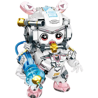  欧因 国潮机甲 儿童积木玩具