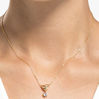 施华洛世奇 Lifelong Heart系列 5516542 心形项链 38cm