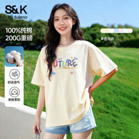 班尼路 纯棉 女士短袖T恤