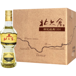 北大仓 部优经典 酱香型白酒 50度 500mL*6瓶+100mL