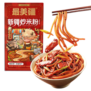 最美疆 新疆炒米粉 爆辣340g
