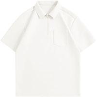 gxgjeans 半拉链翻领 男士POLO衫